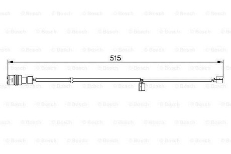 Датчик износа тормозных колодок BOSCH 1 987 474 991