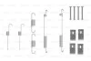 Комплект пружинок колодок ручника Hyundai Getz 02-09 BOSCH 1 987 475 310 (фото 10)