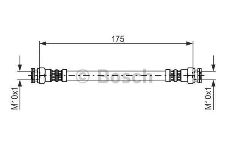 Тормозной шланг BOSCH 1 987 476 012