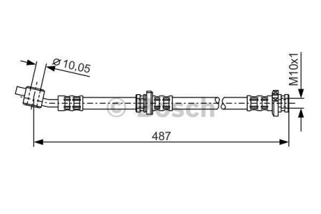 Тормозной шланг BOSCH 1 987 476 135