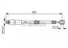 Шланг гальмівний (передній) Opel Signum/Vectra 1.6-2.2/1.9-2.2DTI (L=415mm) BOSCH 1 987 476 386 (фото 2)