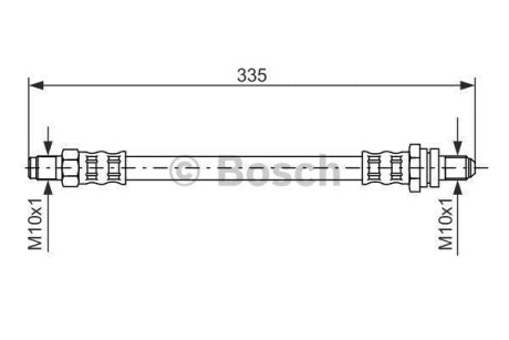 Тормозной шланг BOSCH 1 987 476 600