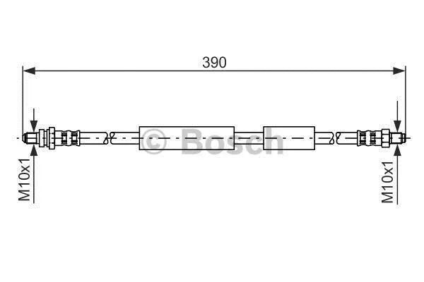 Тормозной шланг BOSCH 1 987 476 603 (фото 1)