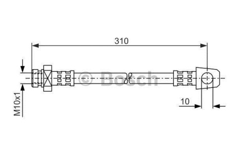 Тормозной шланг BOSCH 1 987 476 957