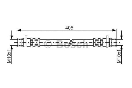 Тормозной шланг BOSCH 1 987 476 980
