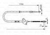 Трос ручника MB T1/TN 82-95 (R) BOSCH 1 987 477 121 (фото 1)