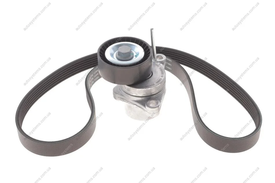 Комплект ременя генератора Citroen C2/C3/C4/Peugeot 207/307 1.1-1.6 02- (6PK1054) BOSCH 1 987 600 729 (фото 1)
