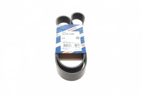 10 PK 1342 Ремінь поліклиновий 7421190824 BOSCH 1 987 945 500