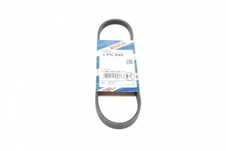 Пас поликлиновый 4PK648 BOSCH 1987946010