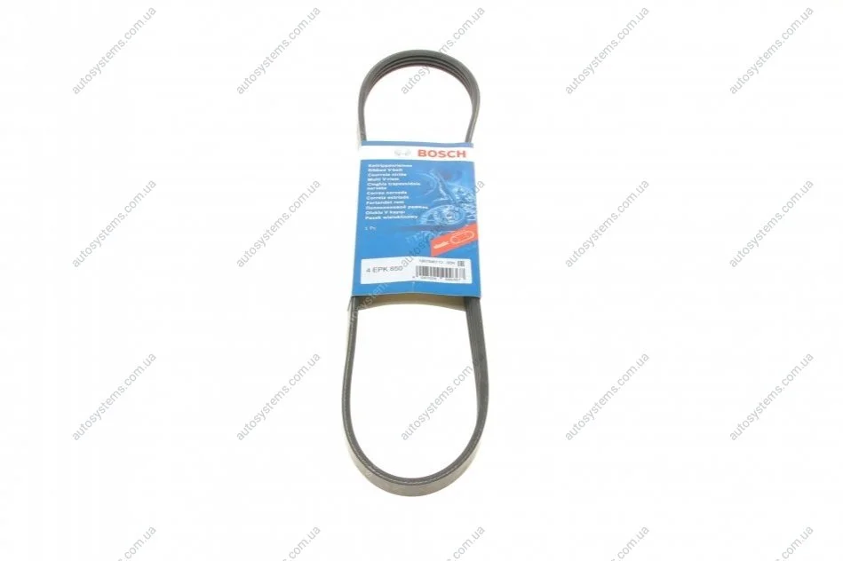 Ремінь генератора BMW 3 (E90)/5 (E60)/7 (E65/E66/E67) 2.5/3.0D 02-11 (4PK850) BOSCH 1 987 946 112 (фото 1)