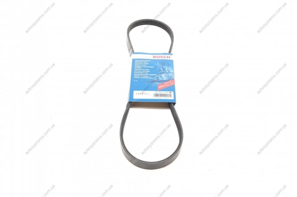 Ремень генератора BMW 3 (E46)/X3 (E83) 01-07/Fiat Stilo 1.6 16V 01-08 (4PK917) (M47) BOSCH 1 987 946 127 (фото 1)