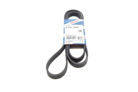 Ремень генератора Suzuki Jimny/Lancia Lybra 03- (6PK1960) BOSCH 1 987 946 244