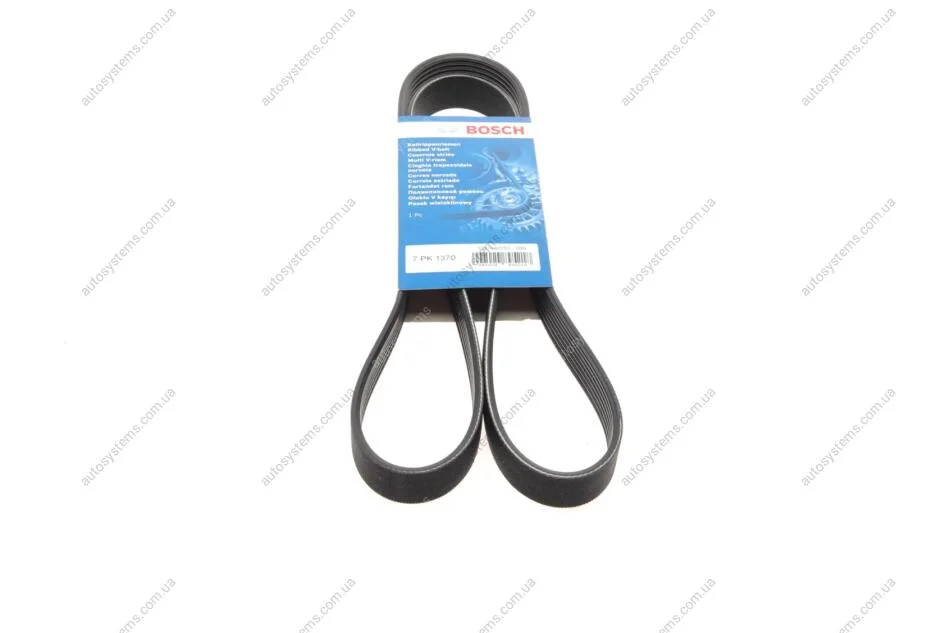 Ремінь генератора Toyota Avensis 2.0 D-4D 08-18/BMW 7 (F01-F04) (N63) 10-12 (7PK1370) BOSCH 1 987 946 252 (фото 1)