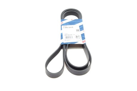 Ремінь генератора MB C-class (W203) 1.8 Kompressor 02-07 (7PK2315) BOSCH 1 987 946 262