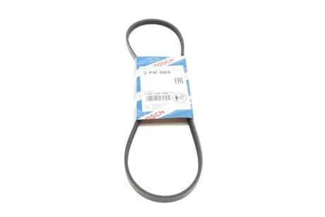 Пас поликлиновый 3PK865 СITROEN/NISSAN/PEUGEOT Jum BOSCH 1987946288