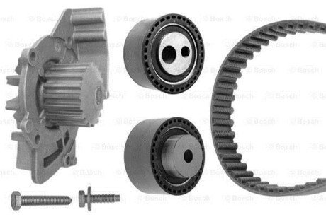 Комплект ГРМ + помпа Citroen C5/Peugeot 406 2.2 HDi 01-08 (25.4x146z) BOSCH 1 987 946 440 (фото 1)