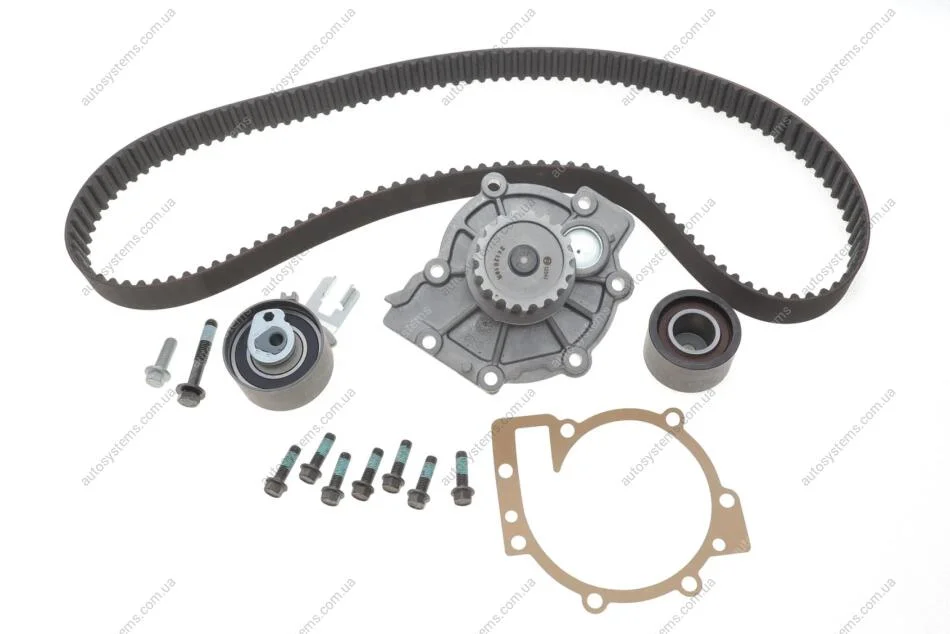 Комплект ГРМ + помпа Volvo C70/S60/S80/V60/V70/XC70/XC90 2.0-2.4D 01- (28x132z) BOSCH 1 987 946 910 (фото 1)