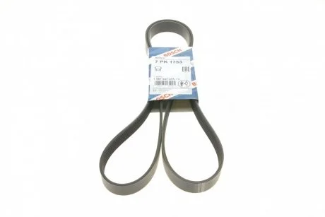 7 PK 1753 Ремінь поліклиновий 1638698 1458919 1812162 BOSCH 1 987 947 375