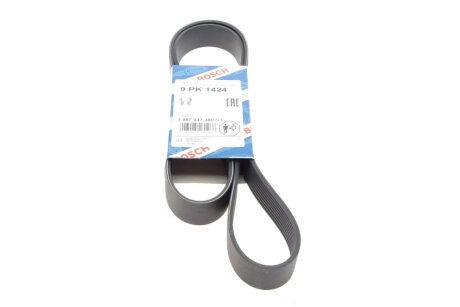 Ремінь генератора Daf CF/XF 12.9 05- (9PK1424) BOSCH 1 987 947 380