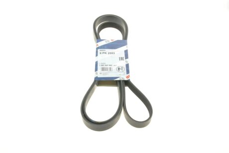 Ремень генератора Jeep Patriot 2.0/2.4 08-17 (6PK2553) BOSCH 1 987 947 992