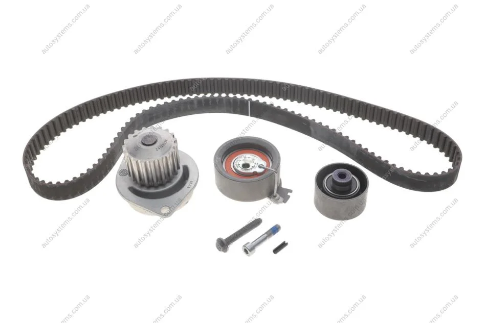 Комплект ГРМ + помпа Citroen Berlingo/C3/Peugeot 206/307/Partner 1.6 16V 00- (25.4x134z) BOSCH 1 987 948 712 (фото 1)