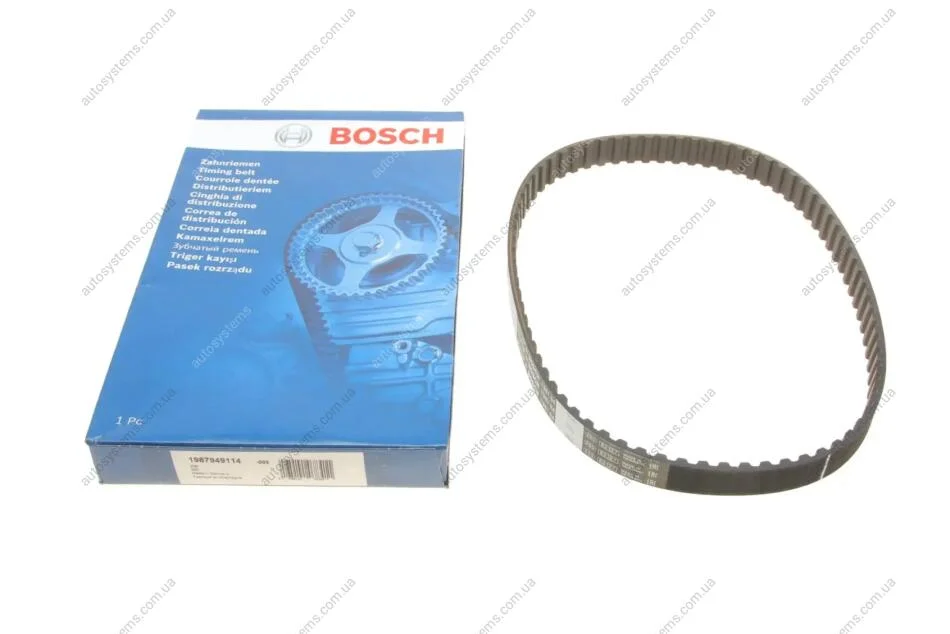 Ремінь ГРМ Nissan Almera/Primera/Sunny 2.0D 82-00 (19x76z) BOSCH 1 987 949 114 (фото 1)