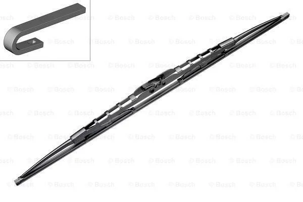 Щетка стеклоочистителя каркасная Bosch Twin 700 мм (28\'\') BOSCH 3 397 018 173 (фото 1)