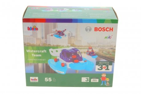 Набір для конструювання водного транспорту Klein 3in1 Watercraft BOSCH 8794