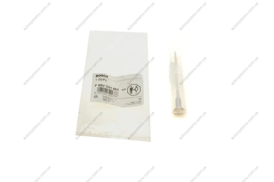 Елемент форсунки Common Rail BOSCH F 00V C01 001 (фото 1)