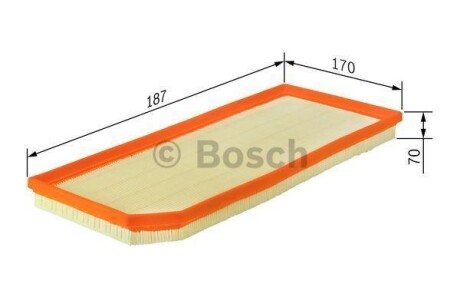 Воздушный фильтр BOSCH F 026 400 023