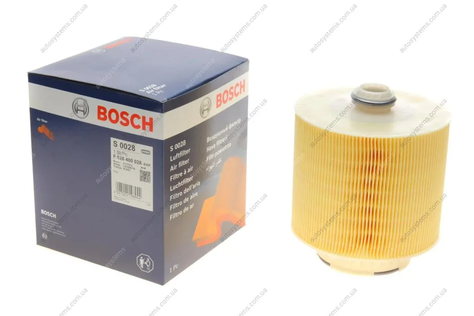 Фильтр воздуха BOSCH F 026 400 028 (фото 1)