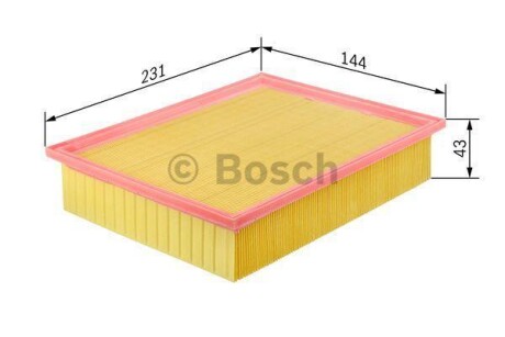 Воздушный фильтр BOSCH F 026 400 037