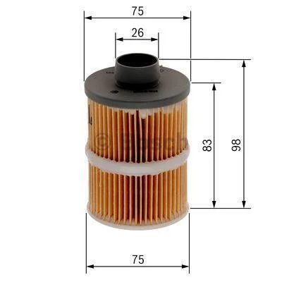 Топливный фильтр BOSCH F 026 402 084 (фото 1)