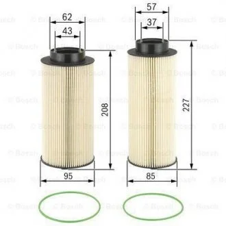 Фільтр палива кмпл. SCANIA / R / G / R / T DC 9, DC 13 XPI 2003505 1.12274 BOSCH F 026 402 146