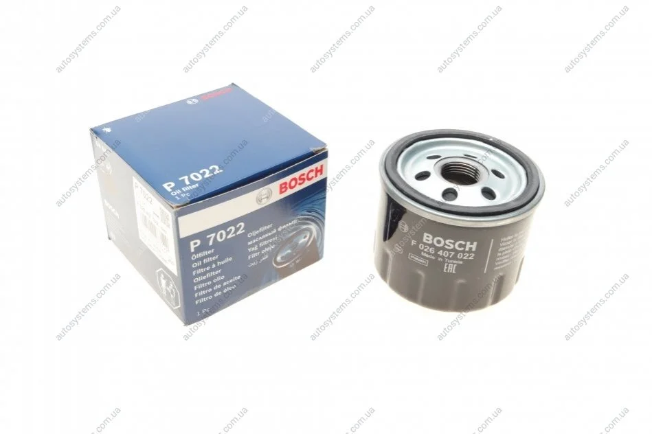 Фильтр масляний BOSCH F 026 407 022 (фото 1)