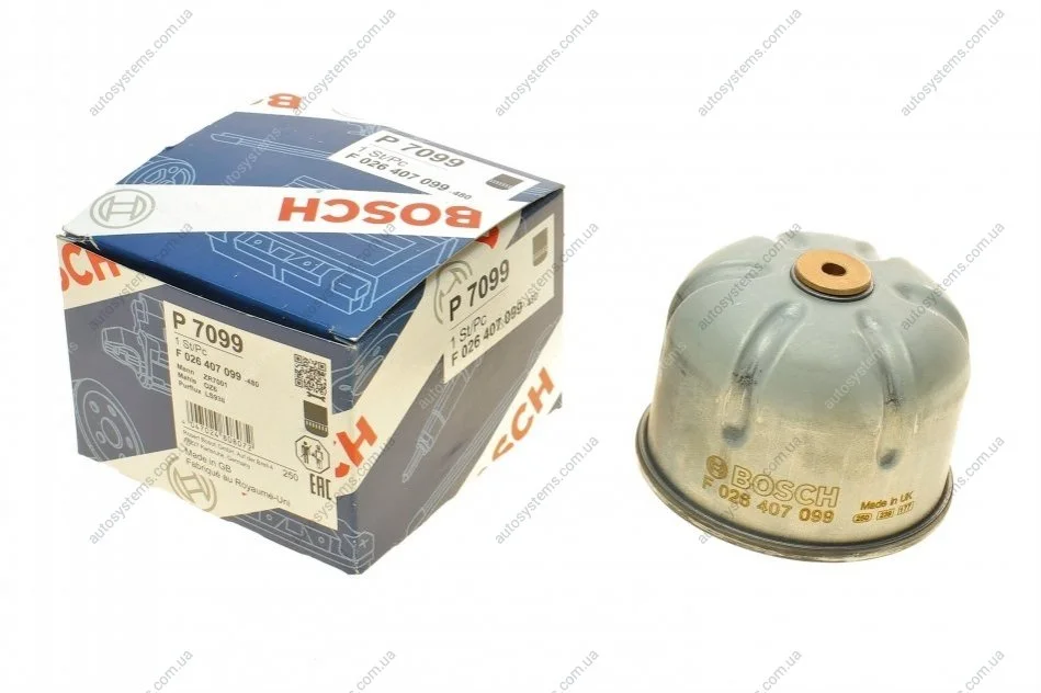 Фільтр масляний Ford Transit 2.4/3.2 TDCi 06-14/Land Rover Defender 2.5Td5 98-16 BOSCH F 026 407 099 (фото 1)