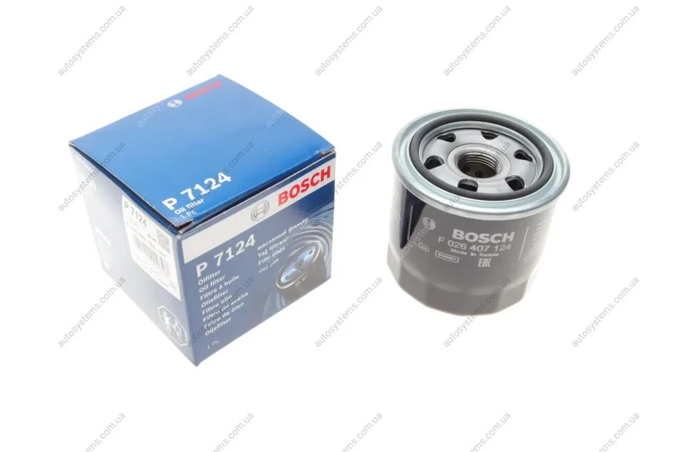 Фильтр масляний BOSCH F 026 407 124 (фото 1)