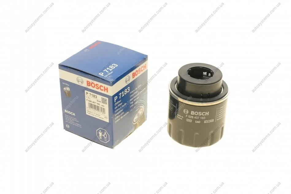 Фильтр масляний BOSCH F 026 407 183 (фото 1)