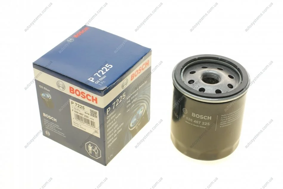 Фільтр масляний Ford Focus/Transit 2.5D/Volvo S60/S80/V60/V70 2.0T 10- BOSCH F 026 407 225 (фото 1)