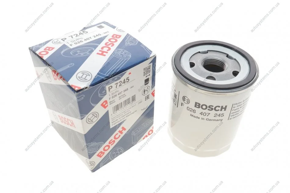 Фильтр масляний BOSCH F 026 407 245 (фото 1)