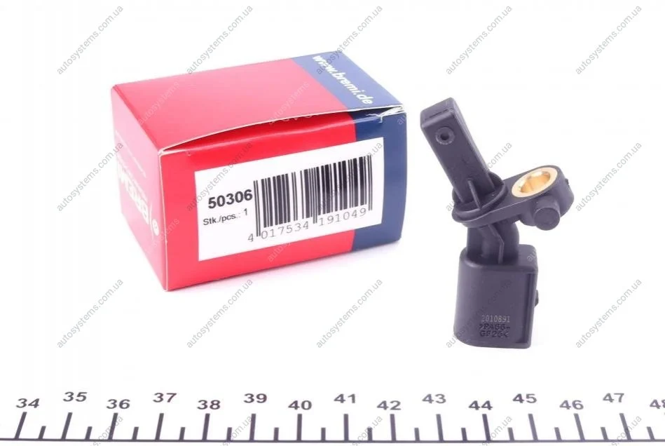 Датчик ABS (задній) Skoda Fabia/VW Polo 1.0-2.0 99- (R) BREMI 50306 (фото 1)