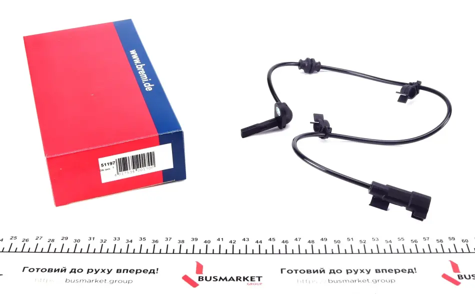 Датчик ABS (задній) Opel Astra J/Chevrolet Cruze 09- BREMI 51197 (фото 1)