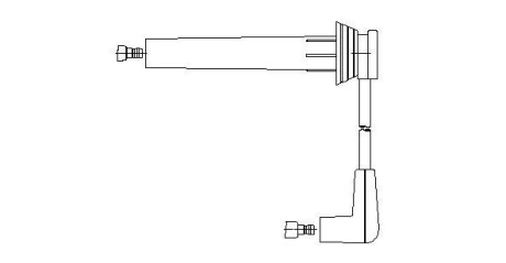 Провод высоковольтный BREMI 6A80/14