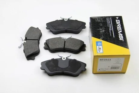 Тормозные колодки дисковые, комплект BREMSI BP2921