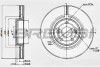 Тормозной диск передний вентилируемый BREMSI DBB368V (фото 1)