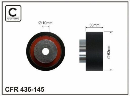 Ролик ремня ГРМ CAFFARO 436-145