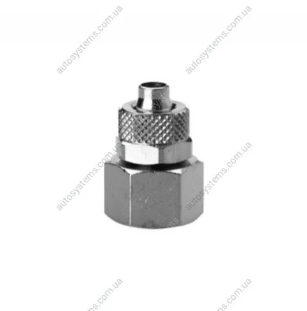 Фитинг прямой D6/4MM аварийное 1/8 резьба наружная CAMOZZI-TRUCK 1463 6/4-1/8 (фото 1)