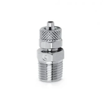 Фитинг прямой D6/4MM аварийное M9.6 1/8 резьба наружная CAMOZZI-TRUCK 1510 6/4-1/8