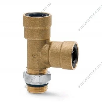 Фитинг тройник вертикальный 2XD6MM аварийное M12X1.5MM резьба наружная CAMOZZI-TRUCK 9422 6M12x1.5 (фото 1)