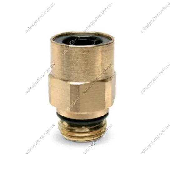 Фитинг прямой D6MM аварийное M16x1.5MM резьба наружная CAMOZZI-TRUCK 9512 6M16x1.5 (фото 1)
